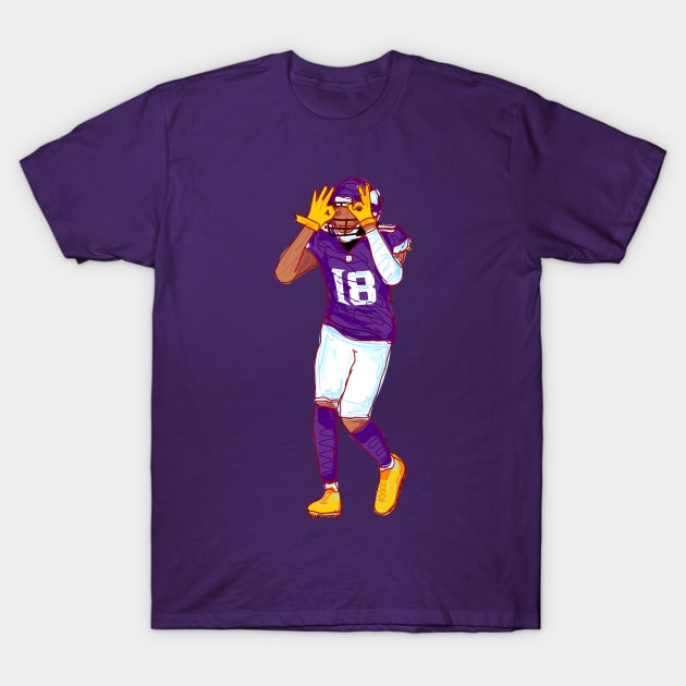 Justin jefferson T-Shirt by Mic jr